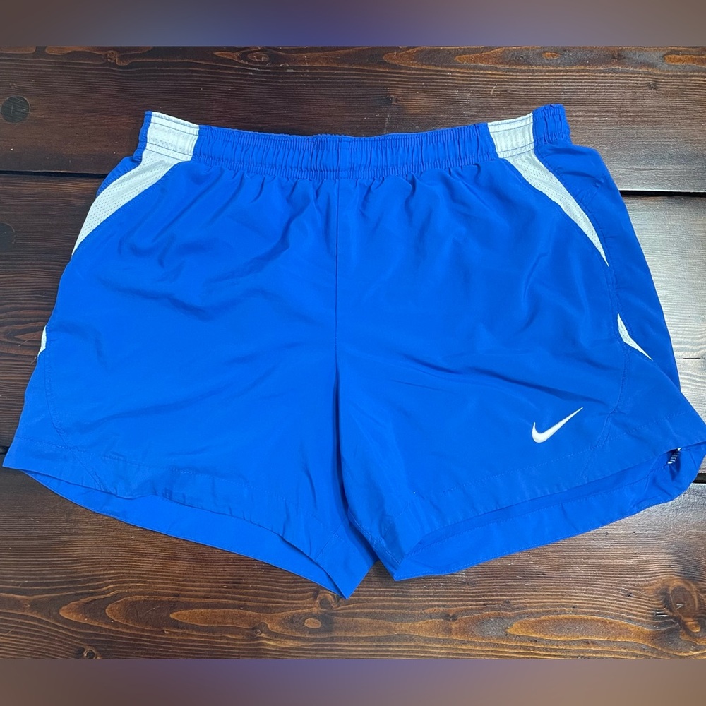 Nike Dri-Fit Running Shorts Blue Not Lined Women’s Size Small Athletic Gym